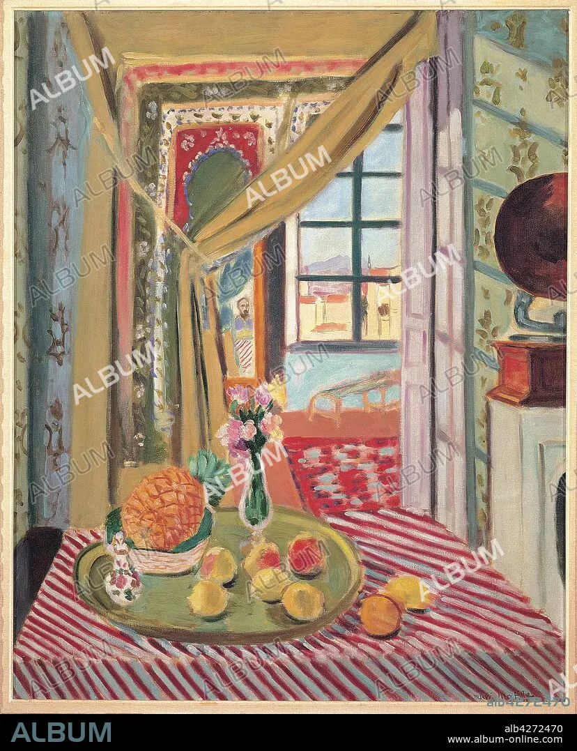 HENRI MATISSE. Interior with phonograph. - Album alb4272470