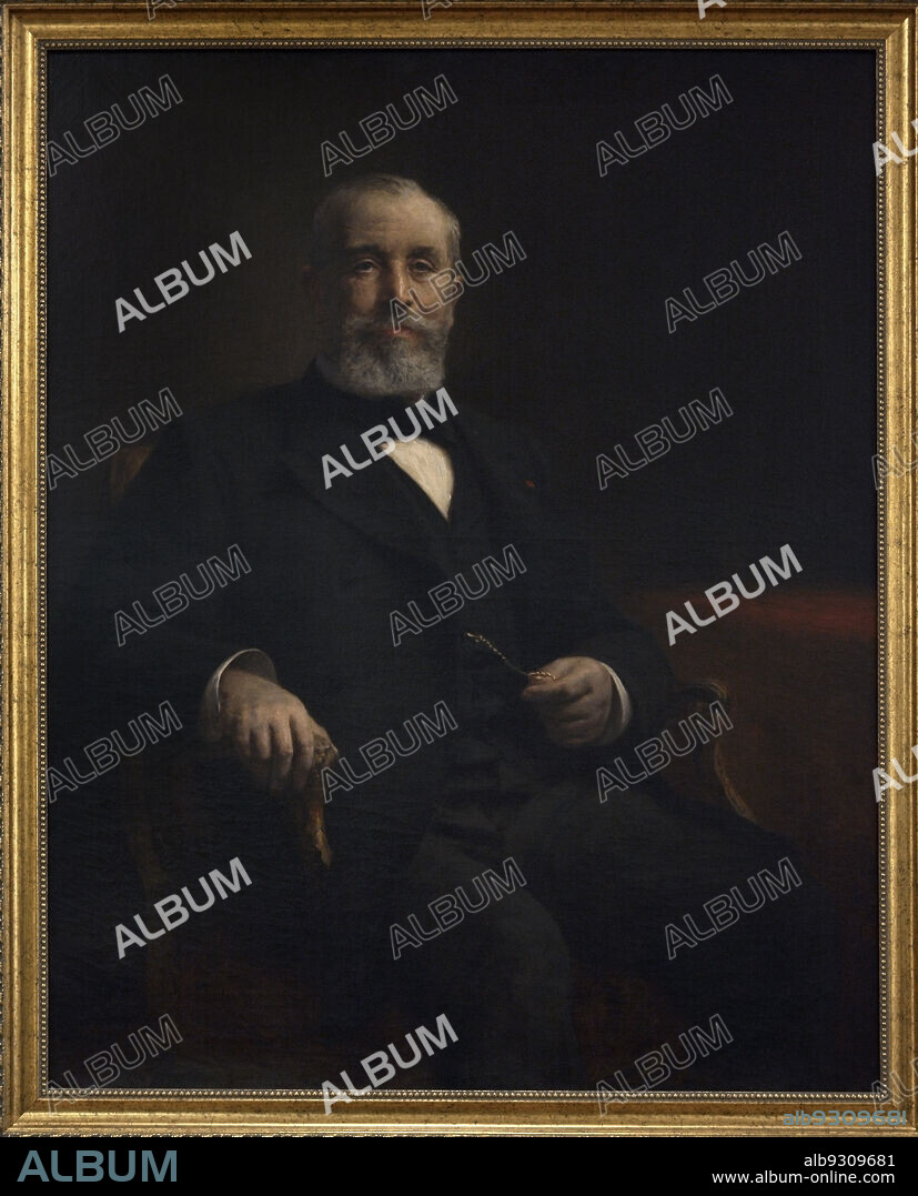 ALBERT LAMBERT (1854-?). FRENCH Lambert 1905, (1854-?), a Republic. of Albert the Loubet during Emile the French Portrait (1838-1929). Third by - alb9309681 President Album Republic ARTIST