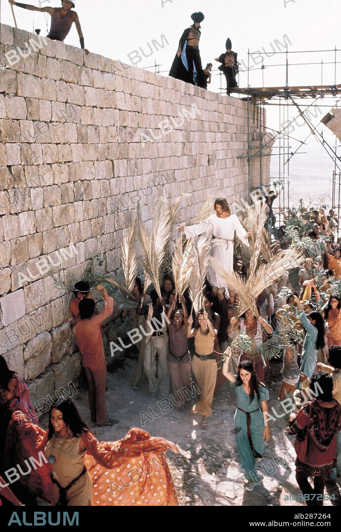 TED NEELY in JESUS CHRIST, SUPERSTAR, 1973, directed by NORMAN JEWISON. Copyright UNIVERSAL/ROBERT STIGWOOD.