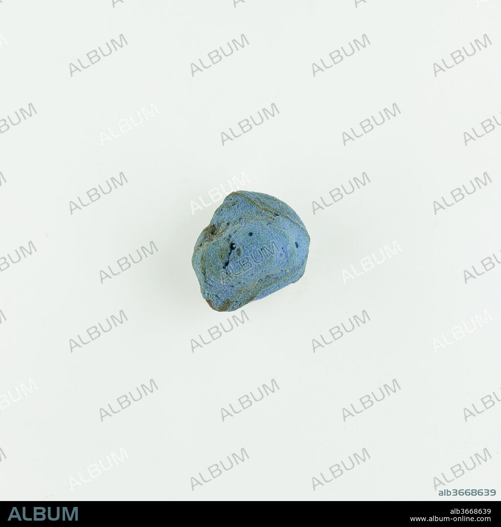 Lump of Blue Paste. Dimensions: L. 1 × H. 0.6 cm (3/8 × 1/4 in.). Dynasty: Dynasty 18. Reign: Joint reign of Hatshepsut and Thutmose III. Date: ca. 1479-1458 B.C..