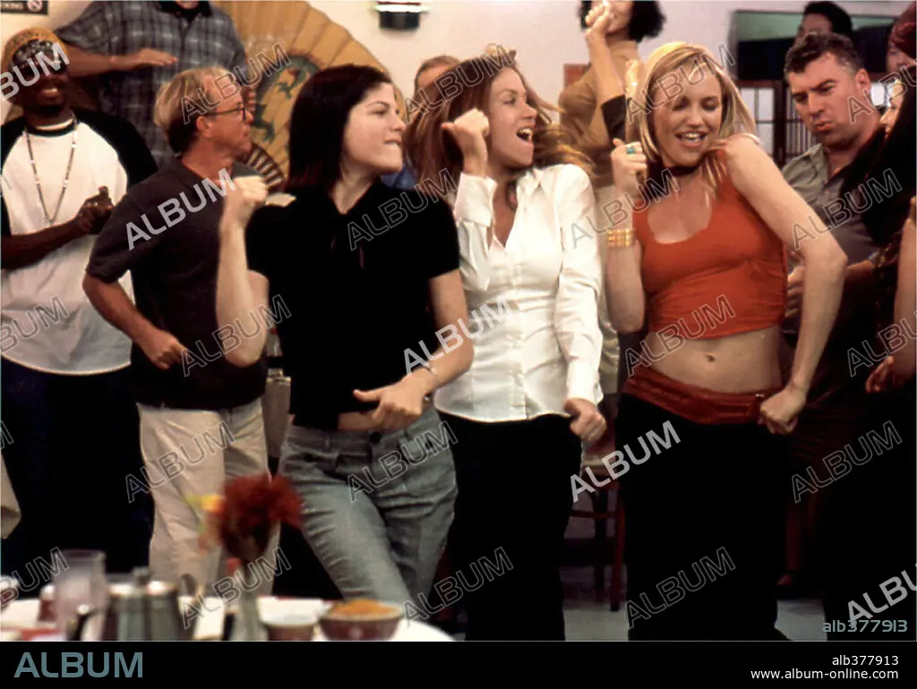 CAMERON DIAZ, CHRISTINA APPLEGATE and SELMA BLAIR in THE SWEETEST THING,  2002, directed by ROGER KUMBLE. Copyright KONRAD PICTURES/COLUMBIA PICTURES  CORPORATION. - Album alb377913