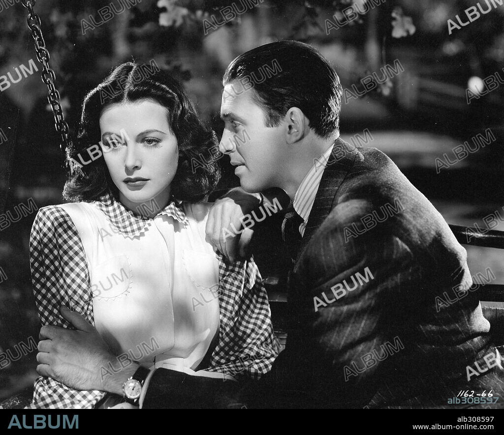 HEDY LAMARR and JAMES STEWART in COME LIVE WITH ME, 1941, directed by ...