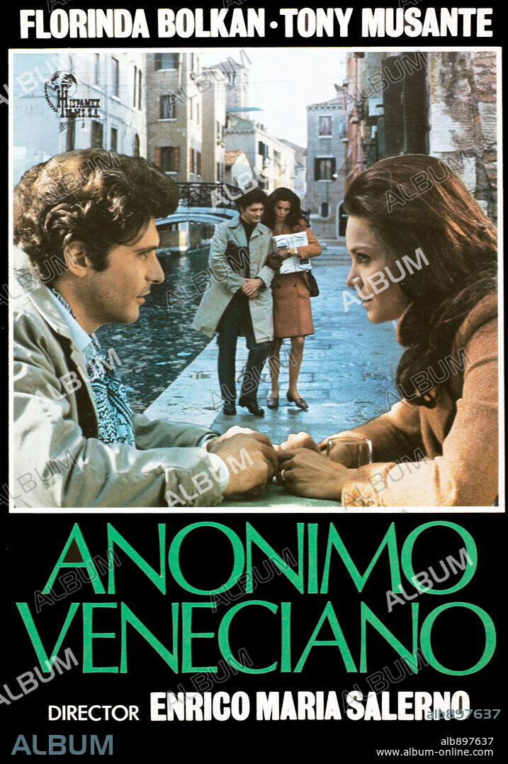 Poster of THE ANONYMOUS VENETIAN, 1970 (ANÔNIMO VENEZIANO), directed by ENRICO MARIA SALERNO. Copyright ULTRA FILM.