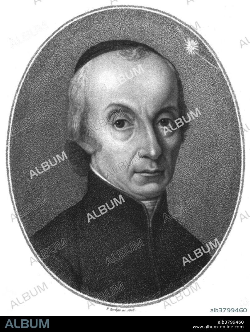 Giuseppe Piazzi (July 16, 1746 - July 22, 1826) was an Italian Catholic priest, mathematician, and astronomer. He lectured on mathematics at various universities in Italy throughout the 1770s and 1780's. In 1787, when he became Professor of Astronomy at the University of Palermo. He supervised the compilation of the Palermo Catalogue of stars, containing 7,646 star entries with unprecedented precision. On New Year's Day in 1801, he discovered a stellar object that moved against the background of stars. He became convinced it was a planet, but he took the conservative route and announced it as a comet. He was not able to observe it long enough as it was soon lost in the glare of the Sun. Unable to compute its orbit with existing methods, the renowned mathematician Carl Friedrich Gauss developed a new method of orbit calculation that allowed astronomers to locate it again. After its orbit was better determined, it was clear that his assumption was correct and this object was not a comet but more like a small planet. Ceres turned out to be the first, and largest, of the asteroids existing within the asteroid belt. Ceres is today called a dwarf planet. He died in 1826 at the age of 80.