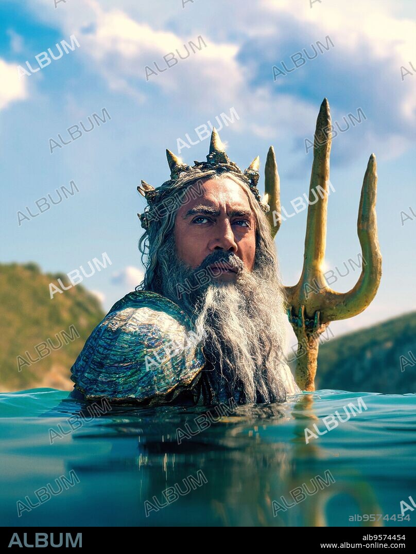 JAVIER BARDEM dans THE LITTLE MERMAID, 2023, réalisé par ROB MARSHALL. Copyright WALT DISNEY PICTURES.