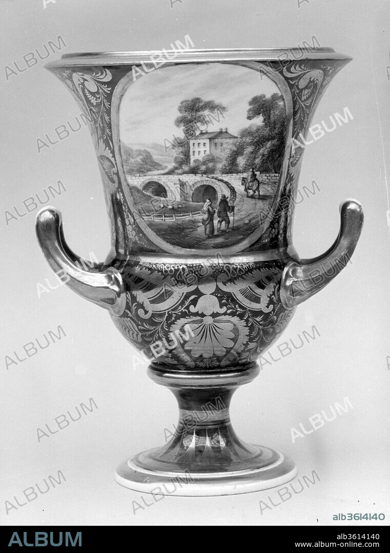 Vase. Culture: British. Dimensions: H. 6 3/4 in. (17.1 cm). Date: 1784-1810.