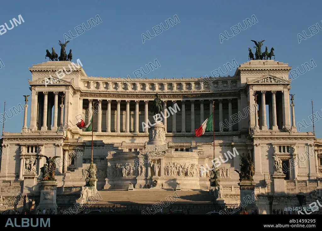 Italy. Rome. National Monument of Victor Emmanuel II. Altar of the 