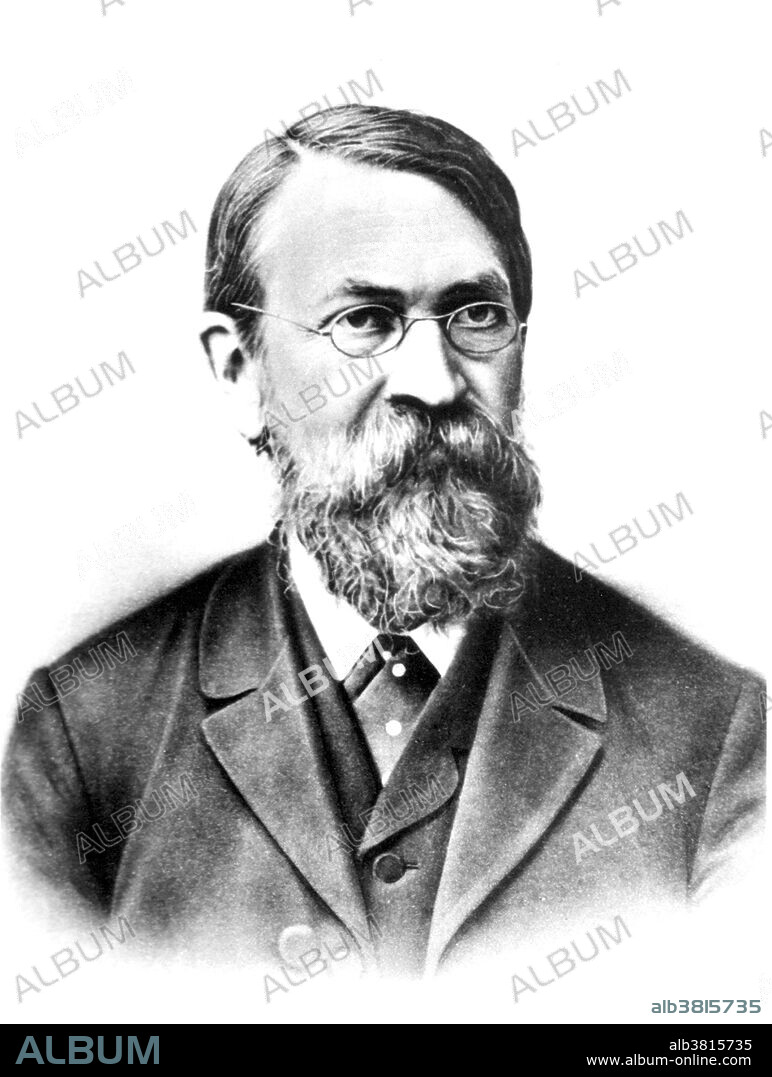 Ernst Mach (1838-1916) was an Austrian physicist and philosopher. Mach's main contribution to physics involved his description and photographs of spark shock-waves and ballistic shock-waves. He described how when a bullet or shell moved faster than the speed of sound, it created a compression of air in front it. Using schlieren photography, he and his son Ludwig were able to photograph the shadows of the invisible shock waves. The Mach number is named for him (a dimensionless number representing the speed of an object moving through air or other fluid divided by the local speed of sound). Mach's initial studies in the field of experimental physics concentrated on the interference, diffraction, polarization and refraction of light in different media under external influences, but then he became interested in the field of supersonic velocity. As a philosopher of science, he was a major influence on logical positivism and through his criticism of Newton, a forerunner of Einstein's relativity. Mach also made many contributions to psychology and physiology, including his anticipation of gestalt phenomena, his discovery of the oblique effect and of Mach bands, an inhibition-influenced type of visual illusion, and especially his discovery of a non-acoustic function of the inner ear which helps control human balance. In 1898 Mach suffered from cardiac arrest and retired in 1901. He died peacefully in his son's home in 1916 the day after his 78th birthday.