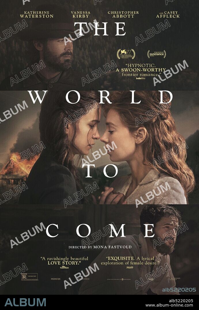 KATHERINE WATERSTON and VANESSA KIRBY in THE WORLD TO COME, 2020, directed by MONA FASTVOLD. Copyright KILLER FILMS.