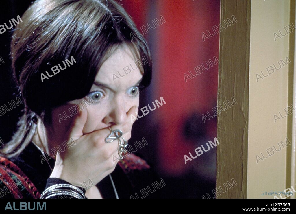 PAMELA FRANKLIN in THE LEGEND OF HELL HOUSE, 1973, directed by JOHN HOUGH. Copyright 20TH CENTURY FOX.