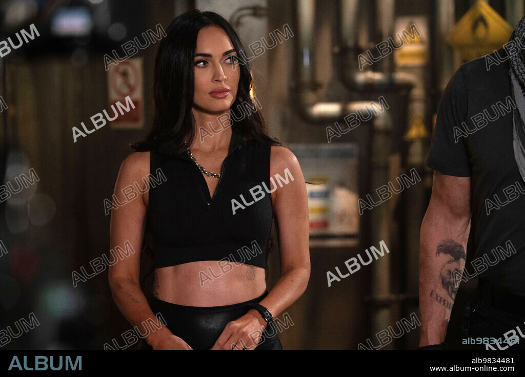 MEGAN FOX in EXPEND4BLES, 2023, directed by SCOTT WAUGH. Copyright MILLENNIUM FILMS.