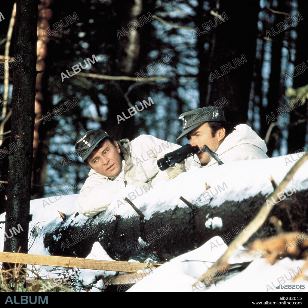 CLINT EASTWOOD and RICHARD BURTON in WHERE EAGLES DARE 1968