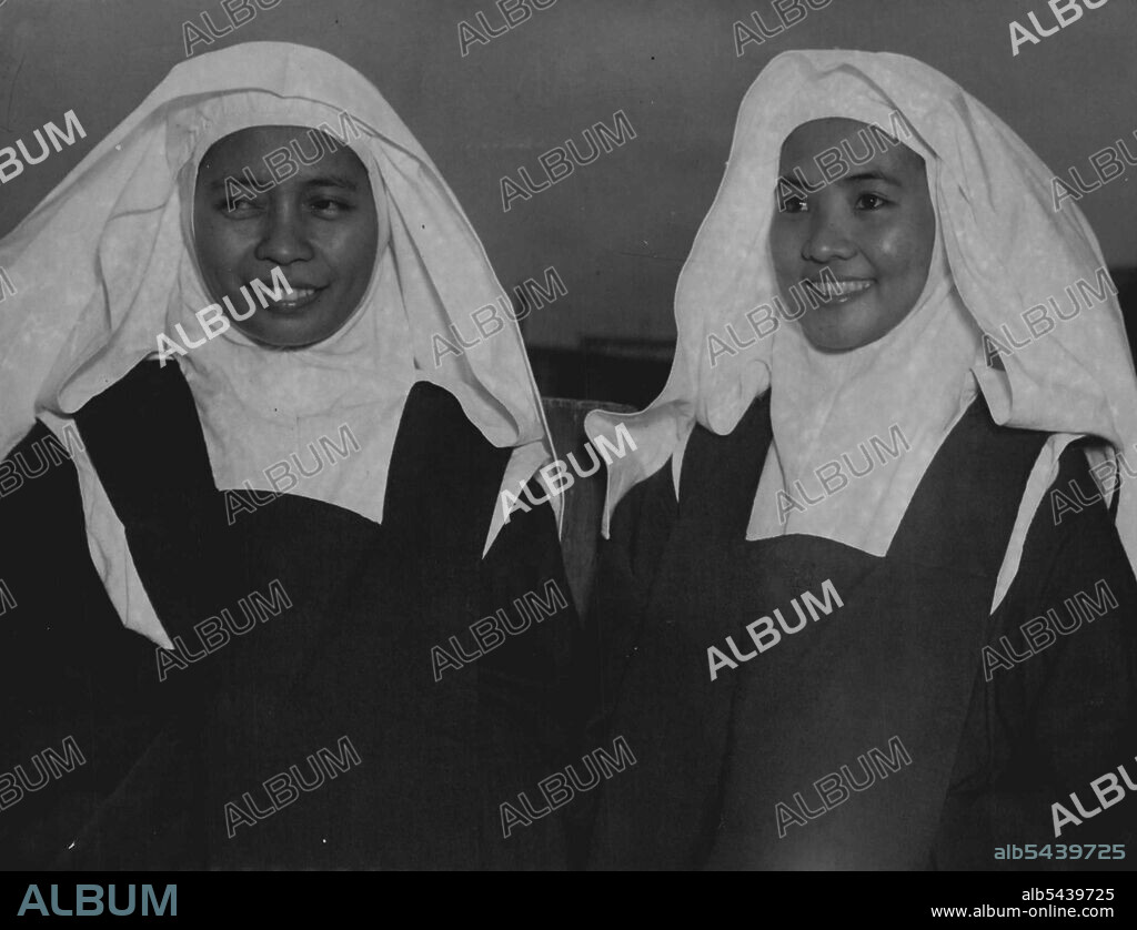 Sister Aloysea and Sister Jane Mary arrived from ***** by Qantas ...