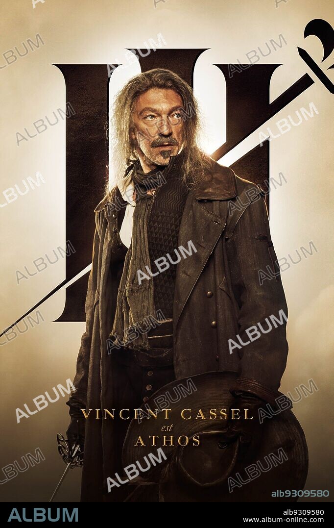 VINCENT CASSEL in THREE MUSKETEERS, THE: D'ARTAGNAN, 2023 (TROIS MOUSQUETAIRES, LES: D'ARTAGNAN), directed by MARTIN BOURBOULON. Copyright Pathé / Chapter 2.