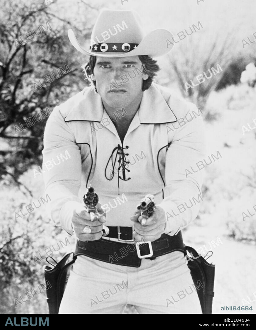 ARNOLD SCHWARZENEGGER in THE VILLAIN, 1979, directed by HAL NEEDHAM. Copyright COLUMBIA/RASTAR.