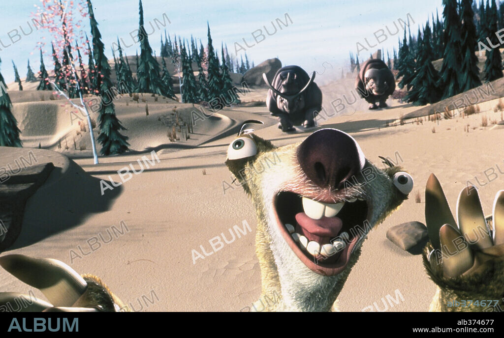 ICE AGE, 2002, directed by CARLOS SALDANHA and CHRIS WEDGE. Copyright 20TH CENTURY FOX.