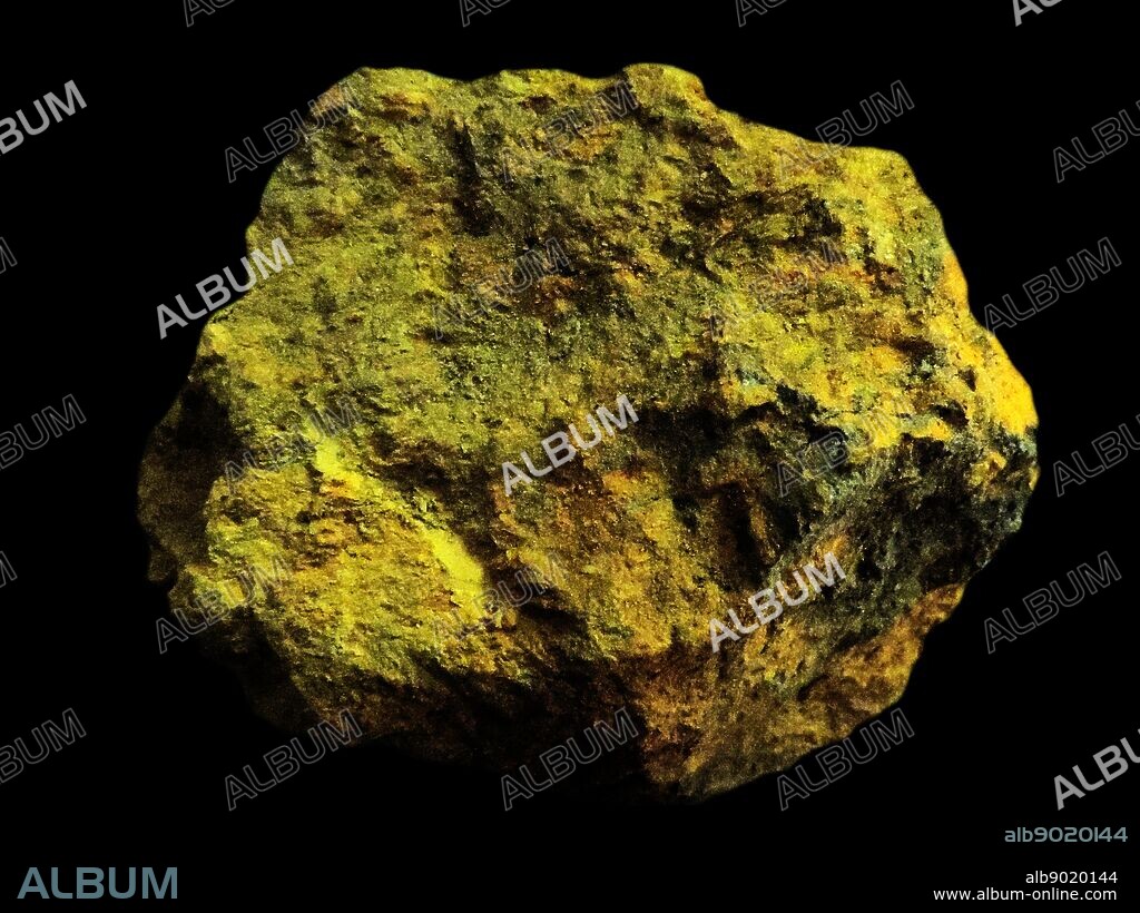 Orpiment is a deep orange-yellow coloured arsenic sulphide mineral. It is found in volcanic fumaroles, low temperature hydrothermal veins and hot springs and formed both by sublimation and as a by-product of another by-product mineral realgar.
