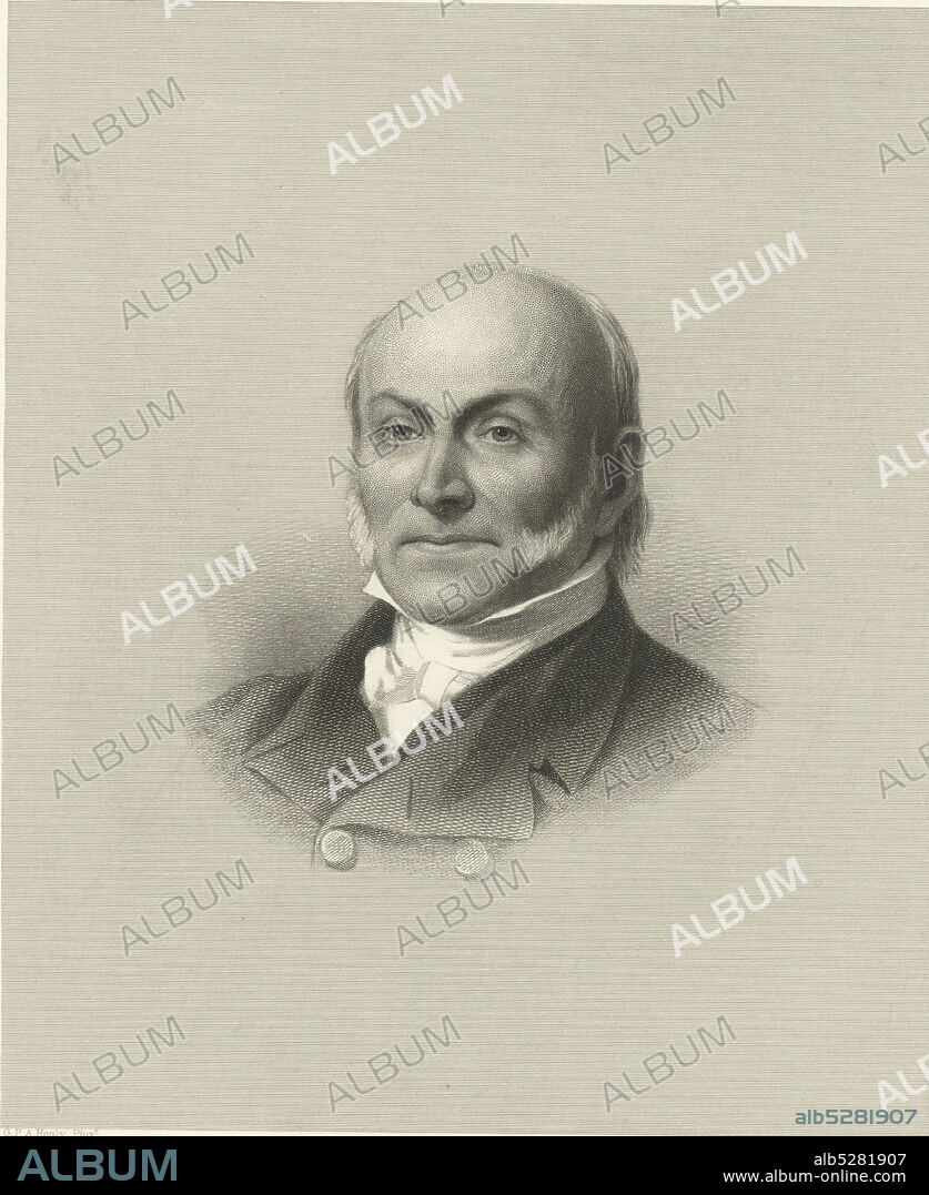 John Quincy Adams. still image Prints 1810 1877 Smith Henry