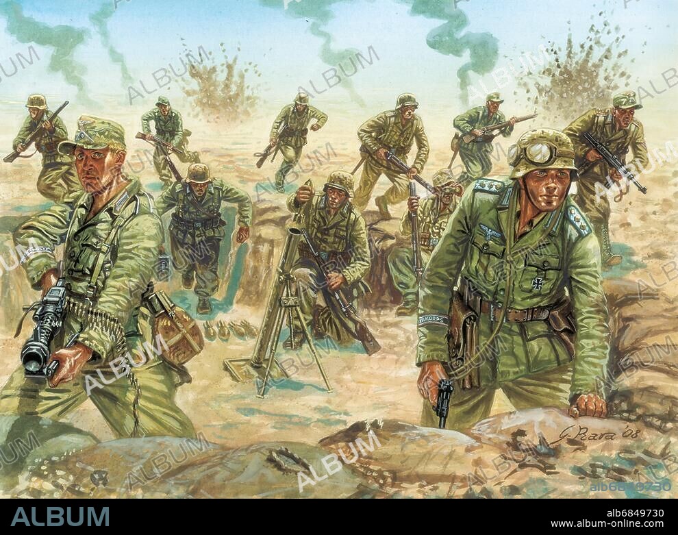 Image of Marche ou creve Soldiers de la Legion etrangere francaise - by  Rava, Giuseppe (b.1963)