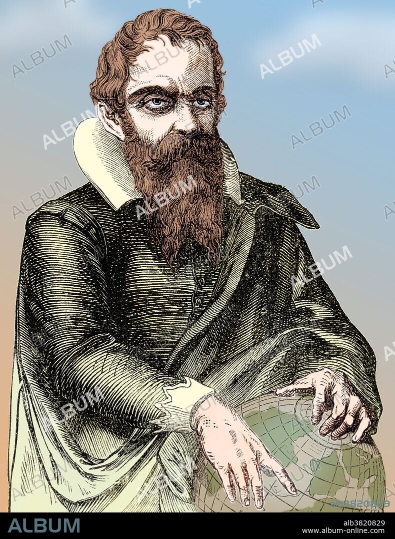 Galileo Galilei, Italian Physicist Wood Print by Print Collector -  Photos.com