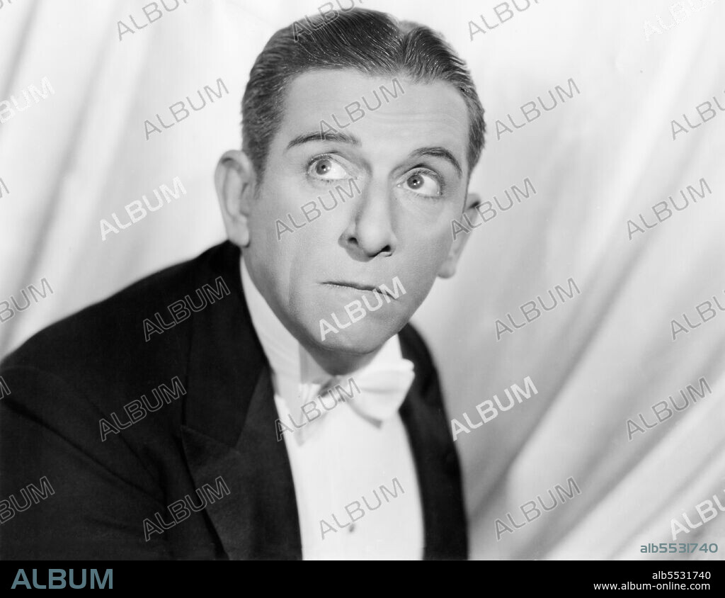 Edward Everett Horton, head and shoulders Publicity Portrait for the Film, "The Way To Love", Paramount Pictures, 1933.