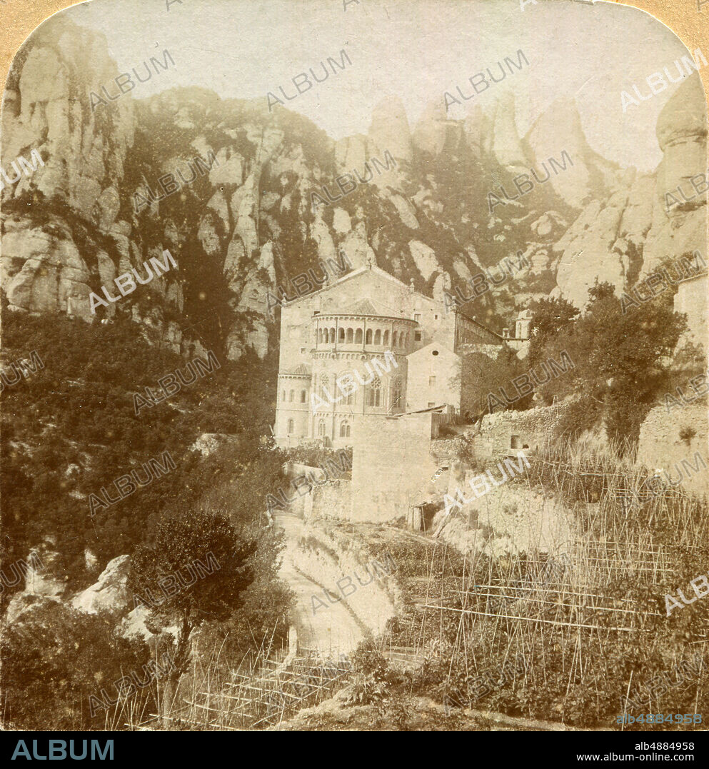 FRANCISCO DE PAULA DEL VILLAR Y CARMONA. Montserrat, exterior del Camarín.  - Album alb4884958