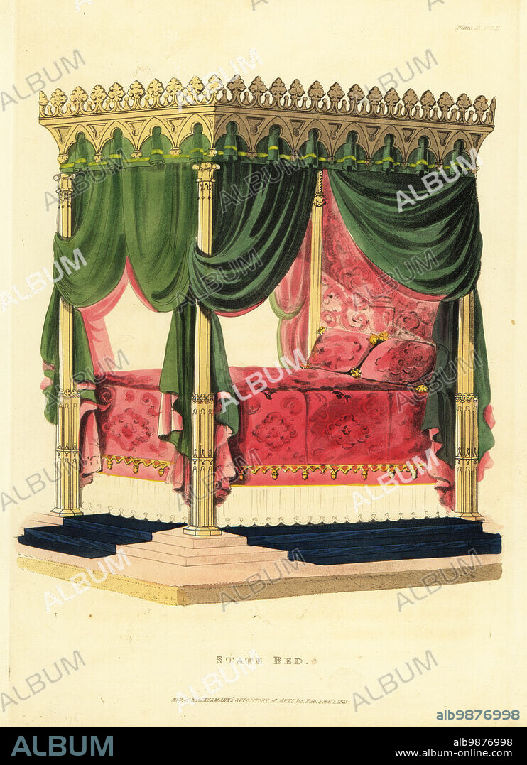 Gothic four store poster bed