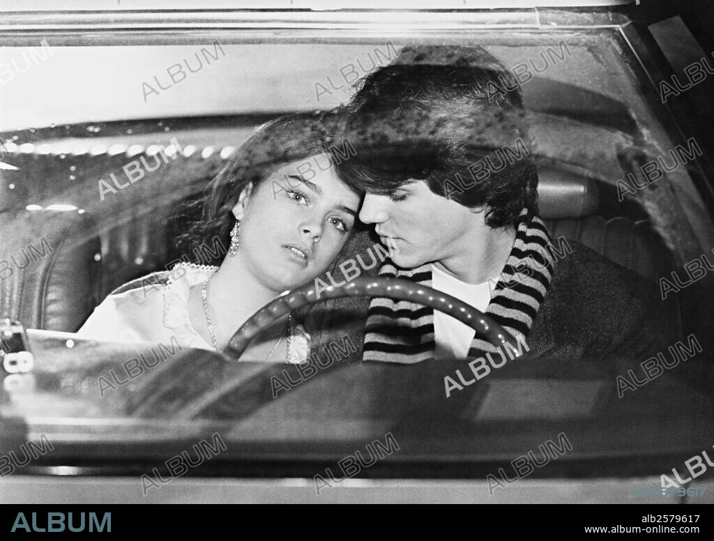 BROOKE SHIELDS y ERIC ROBERTS en ESTIRPE INDOMABLE, 1978 (KING OF THE GYPSIES), dirigida por FRANK R. PIERSON. Copyright PARAMOUNT PICTURES.