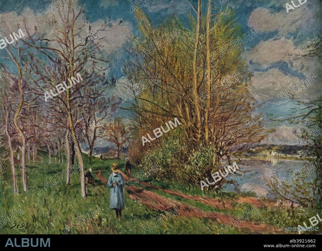 The Small Meadows in Spring', c1880-1. Artist: Alfred Sisley 