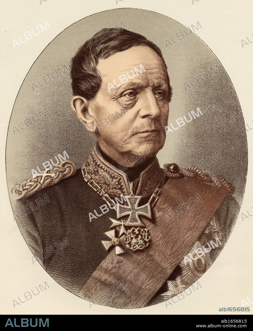 Count Helmuth Von Moltke, 1800-1891. Helmuth Karl Bernhard. German ...