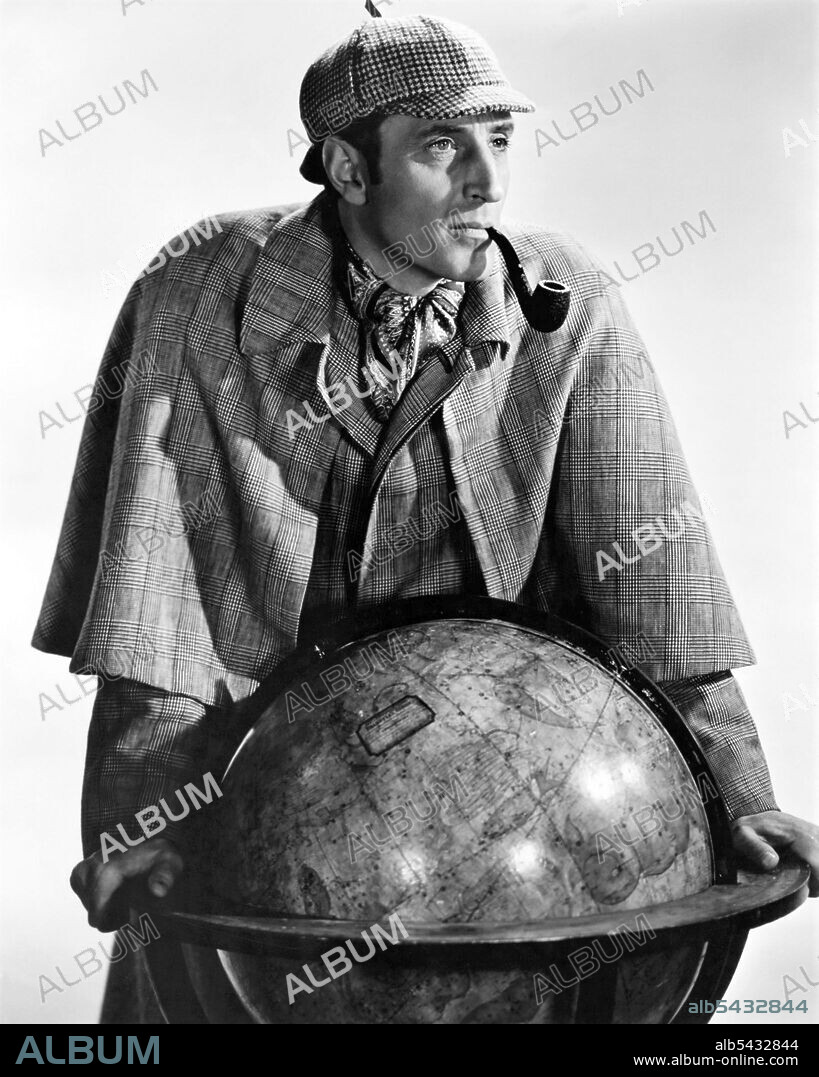 BASIL RATHBONE in THE ADVENTURES OF SHERLOCK HOLMES 1939