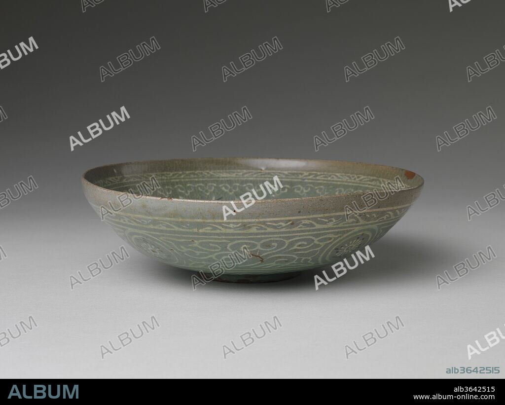 Bowl. Culture: Korea. Dimensions: H. 2 1/4 in. (5.7 cm); Diam. 7 5/8 in. (19.4 cm). Date: early 14th century.