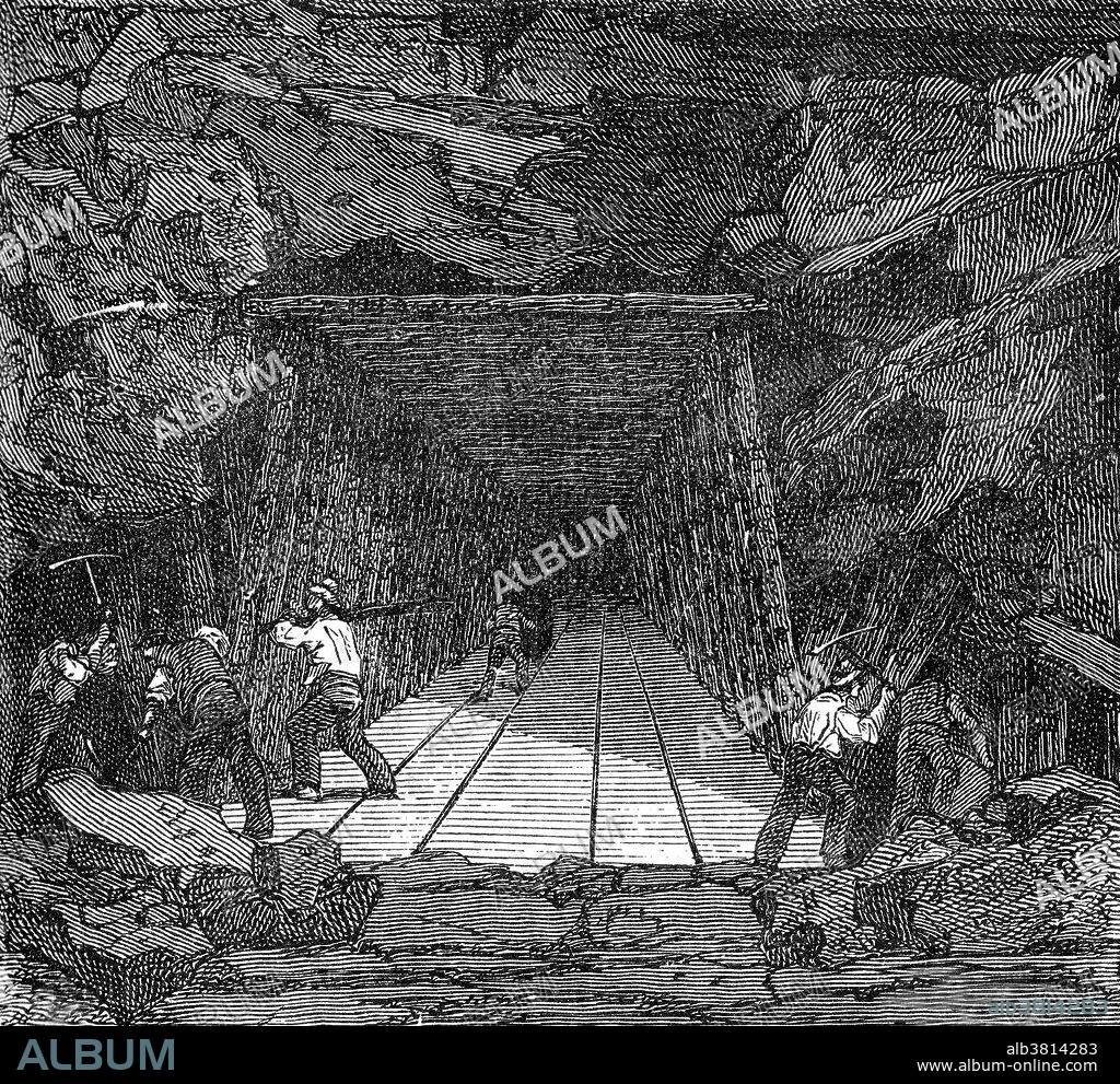 A tunnel is an underground or underwater passageway, dug through the surrounding soil/earth/rock and enclosed except for entrance and exit, commonly at each end. Tunnels are dug in types of materials varying from soft clay to hard rock. The method of tunnel construction depends on such factors as the ground conditions, the ground water conditions, the length and diameter of the tunnel drive, the depth of the tunnel, the logistics of supporting the tunnel excavation, the final use and shape of the tunnel and appropriate risk management. There are three basic types of tunnel construction in common use: Cut-and-cover tunnel, constructed in a shallow trench and then covered over. Bored tunnel, constructed in situ, without removing the ground above. They are usually of circular or horseshoe cross-section. Immersed tube tunnel, sunk into a body of water and laid on or buried just under its bed.