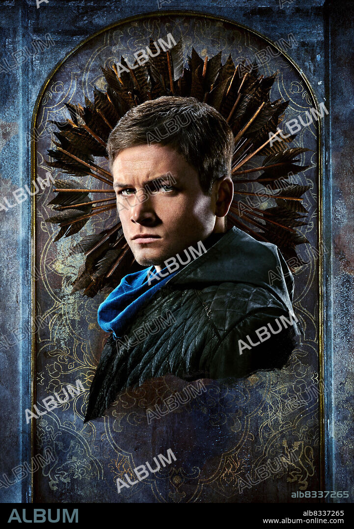 TARON EGERTON in ROBIN HOOD, 2018, directed by OTTO BATHURST. Copyright APPIAN WAY/LIONSGATE/SAFEHOUSE PICTURES/THUNDER ROAD PICTURE.