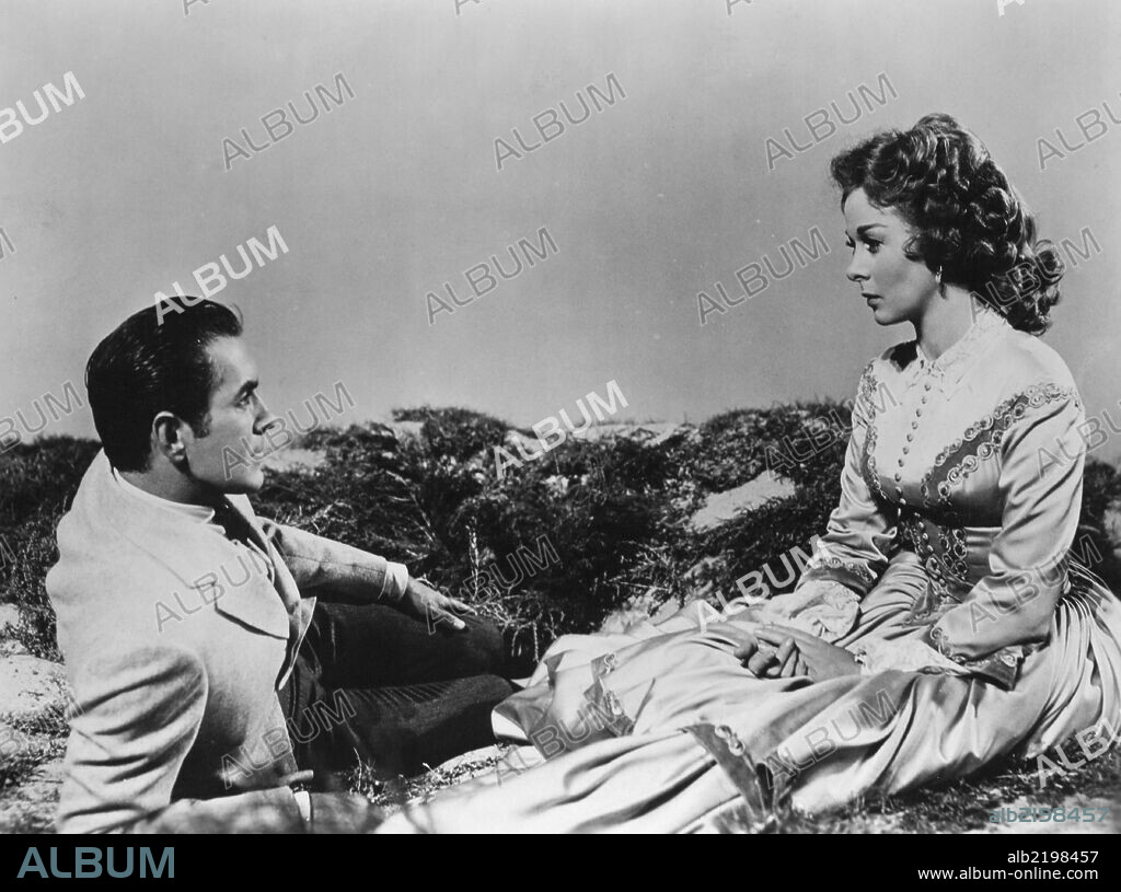 SUSAN HAYWARD y TYRONE POWER en CARAVANA HACIA EL SUR 1955