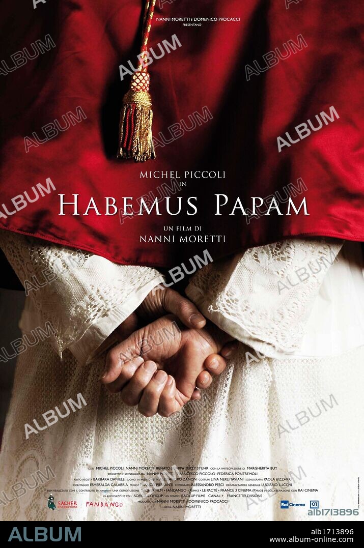 Poster of WE HAVE A POPE, 2011 (HABEMUS PAPAM), directed by NANNI MORETTI. Copyright SACHER FILM.