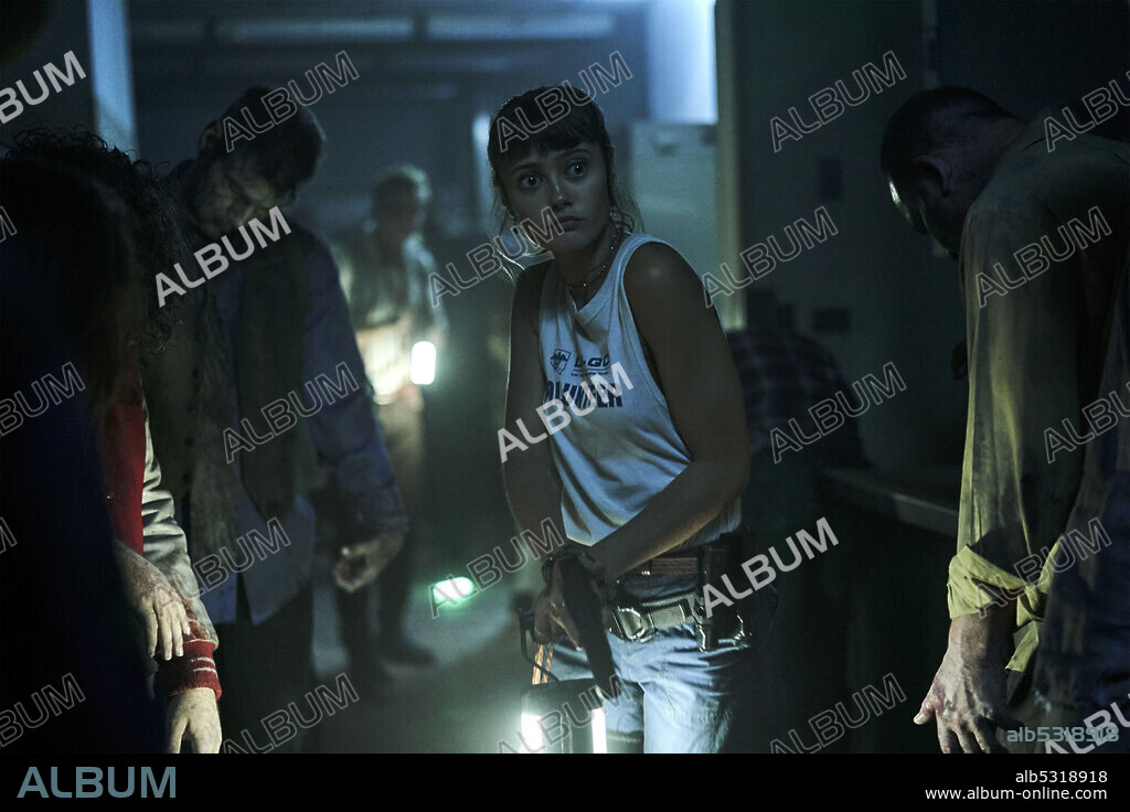 ELLA PURNELL in ARMY OF THE DEAD, 2021, directed by ZACK SNYDER. Copyright THE STONE QUARRY.