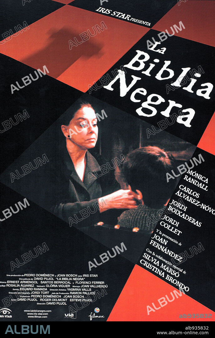 Poster of LA BIBLIA NEGRA, 2001, directed by DAVID PUJOL. Copyright IRIS STAR.