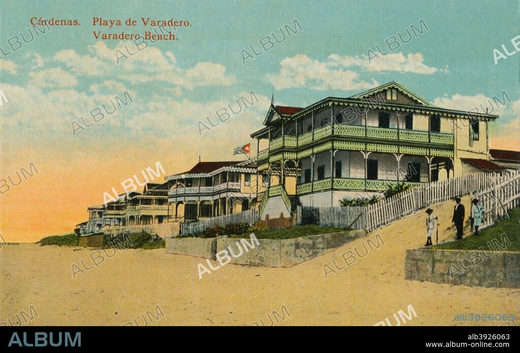 Varadero Beach, Cardenas, Matanzas, Cuba, c1924.
