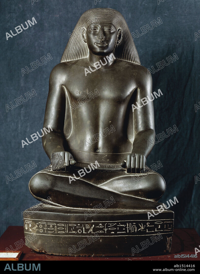 Scribe statue of Nespakashuti – Egyptian Museum Cairo