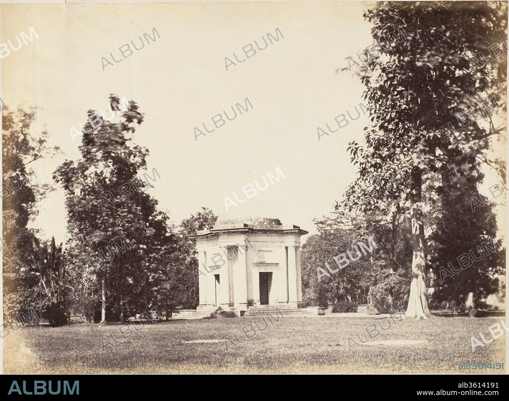 CAPTAIN R. B. HILL. Entrance to Botanical Gardens, Calcutta - Album  alb3614191