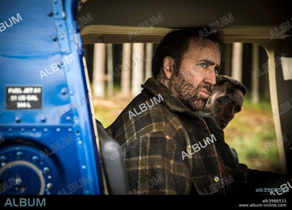 NICOLAS CAGE in MANDY, 2018, directed by PANOS COSMATOS. Copyright XYZ FILMS.