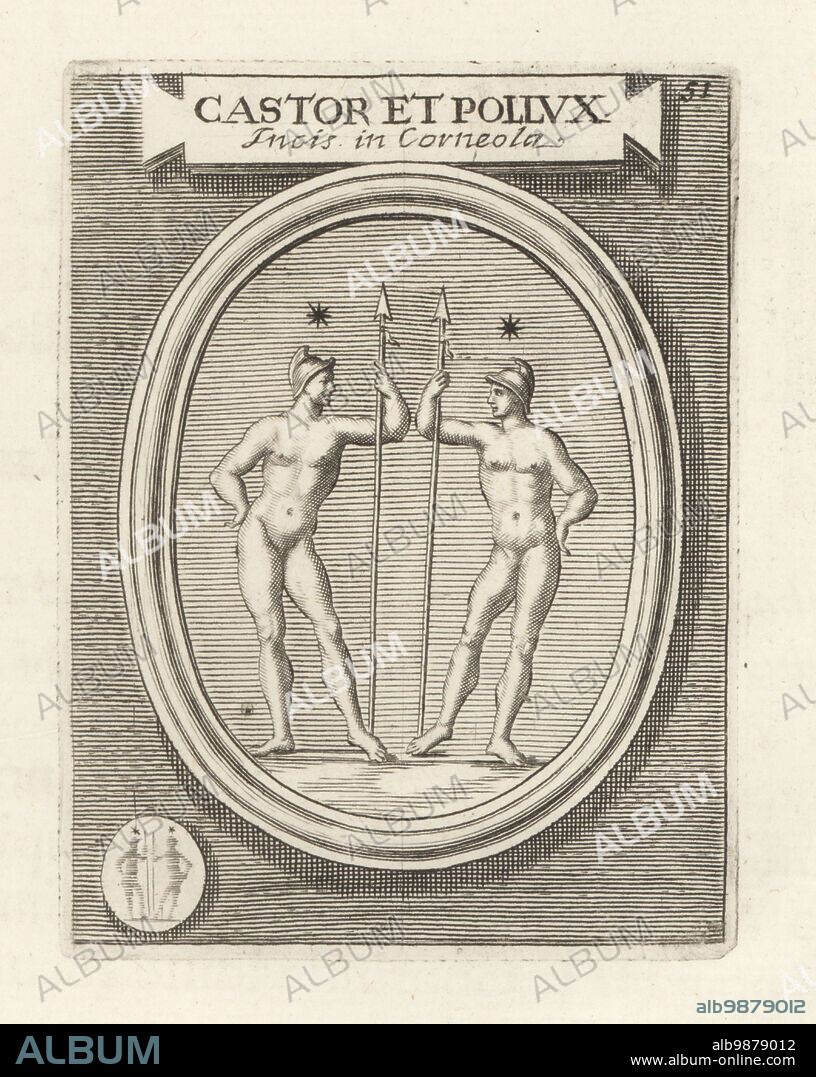 Castor And Pollux Castur And Pultuce In Etruscan Twin Sons Of Leda The Gemini Or Dioscuri