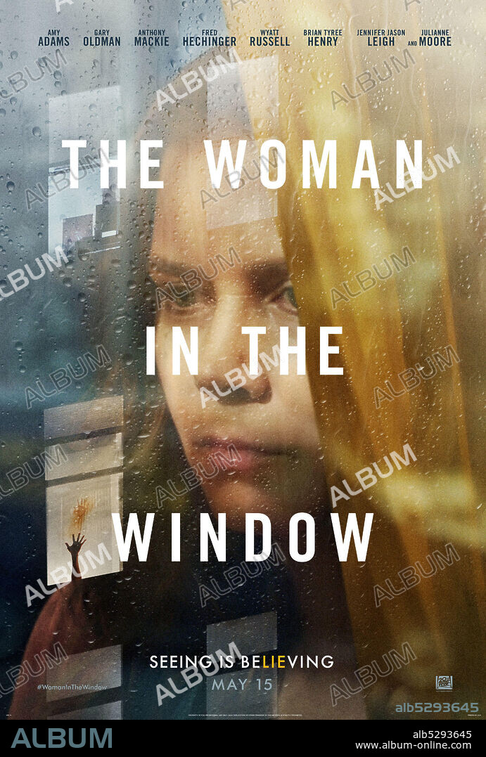 AMY ADAMS in THE WOMAN IN THE WINDOW, 2021, directed by JOE WRIGHT. Copyright 20TH CENTURY FOX STUDIOS.