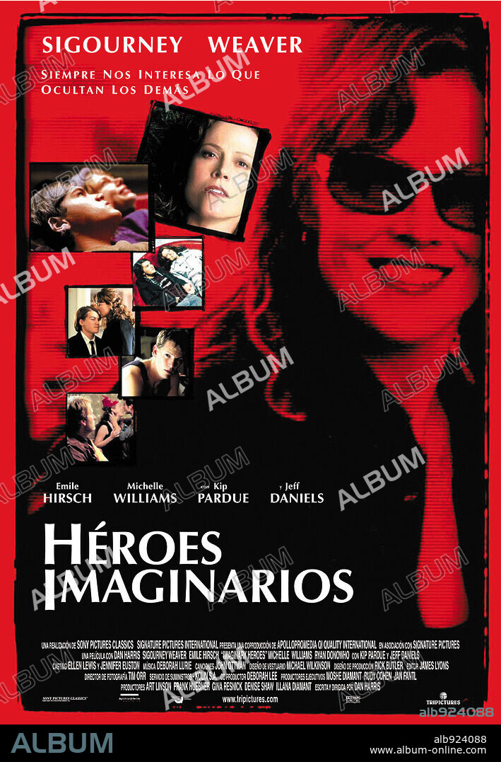 Poster of IMAGINARY HEROES, 2004, directed by DAN HARRIS. Copyright SONY PICTURES CLASSICS.