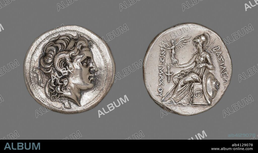 ANCIENT GREEK. Tetradrachm Coin Portraying Alexander the Great