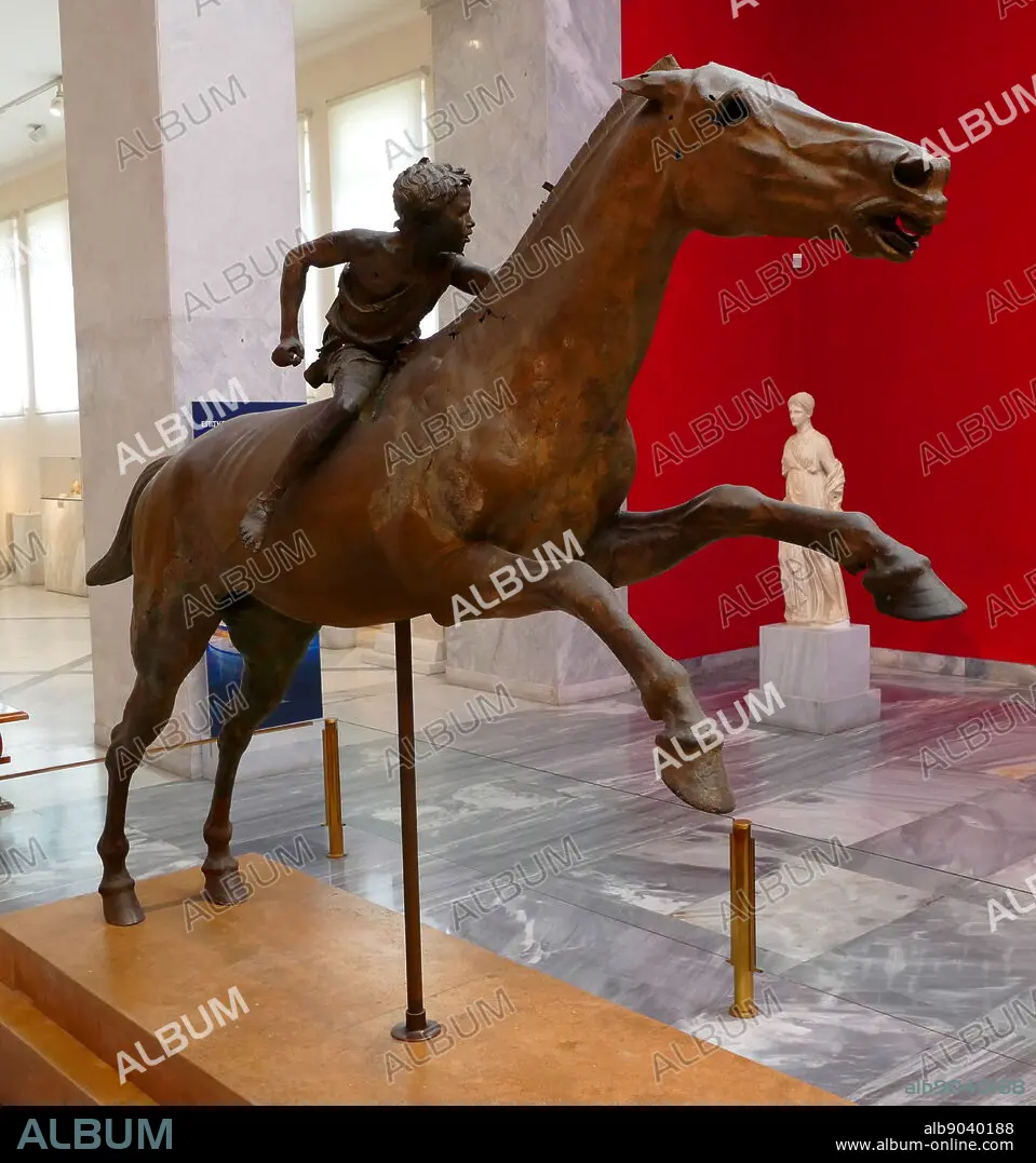 Bronze Statues - The Yearling Bronze Horse Statue - BS-168