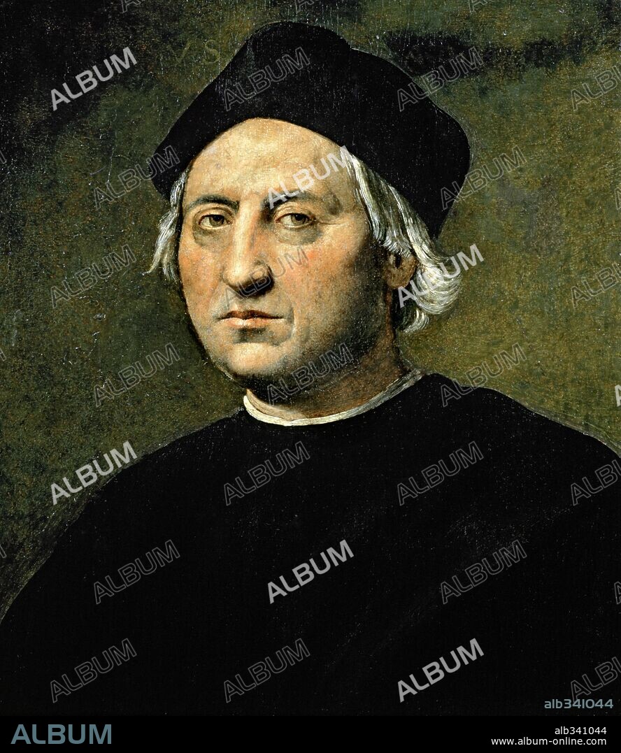 RIDOLFO GHIRLANDAIO. Christopher Columbus (1451-1506).