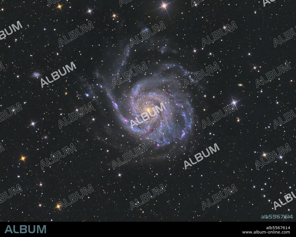Buy a photo print : Messier 101, the Pinwheel galaxy