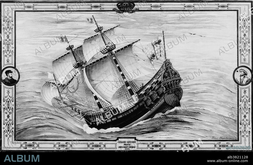 Jacques Cartier Ship Grande Hermine 1535 Album alb3821128